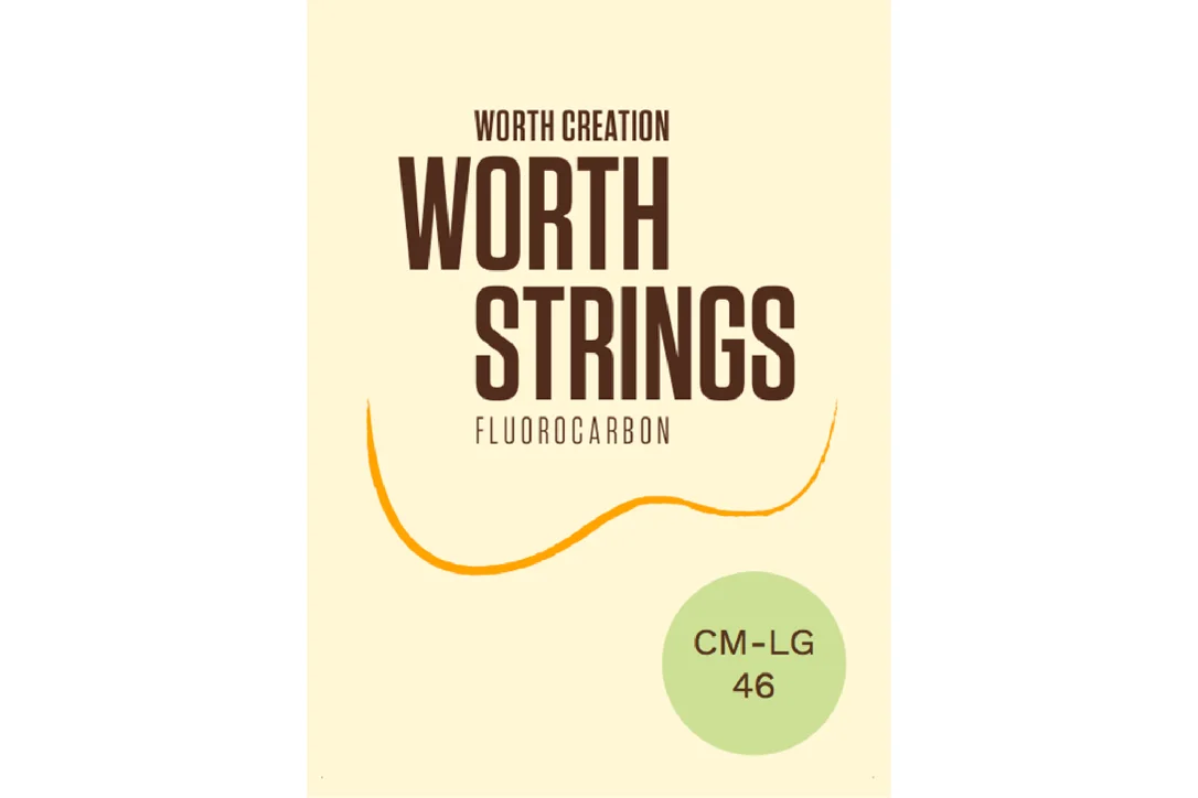Worth CM-LG 46 Clear Fluorocarbon Soprano & Concert Ukulele Strings (G-C-E-A Tuning) – LOW G