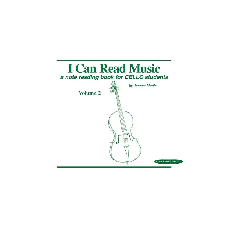 I Can Read Music Volume 2 (Cello)