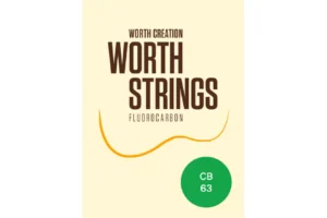 Worth CB-63 Clear Fluorocarbon Baritone Ukulele Strings (D-G-B-E Tuning) – LOW D