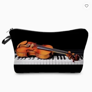 Violin Makeup/Cosmetic Bag