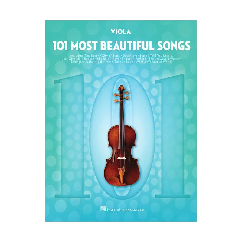 101 Most Beautiful Songs for Viola