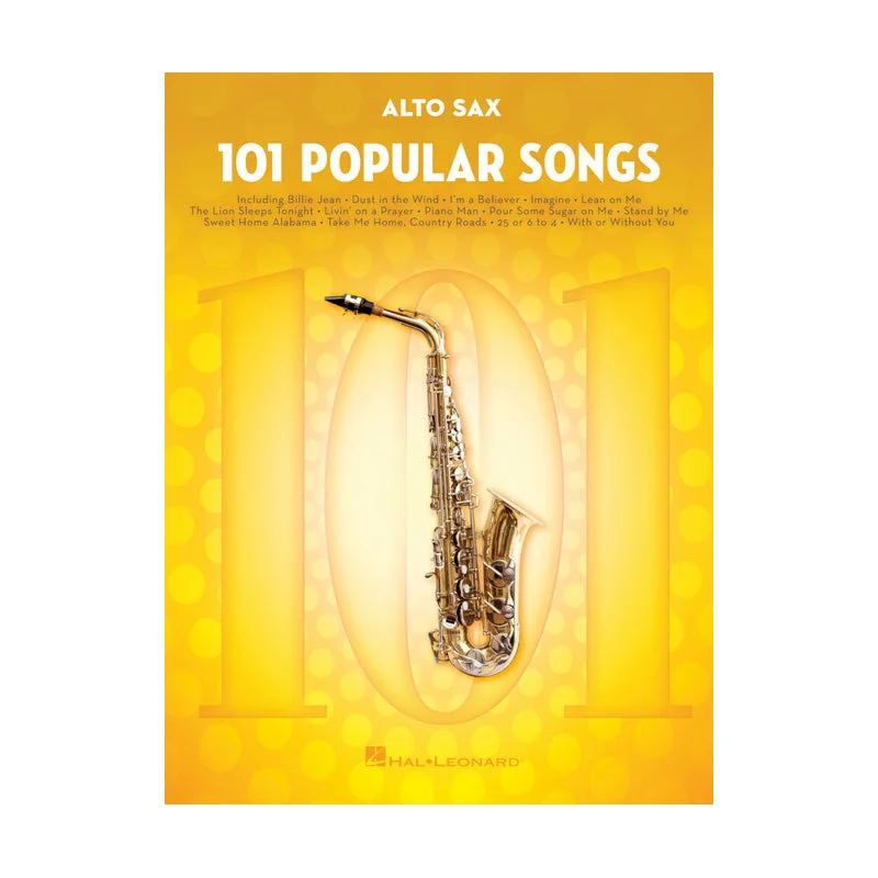 101 Popular Songs for Alto Sax