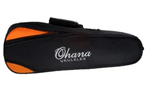 Ohana DB-27OR Deluxe Tenor Ukulele Gigbag – Orange