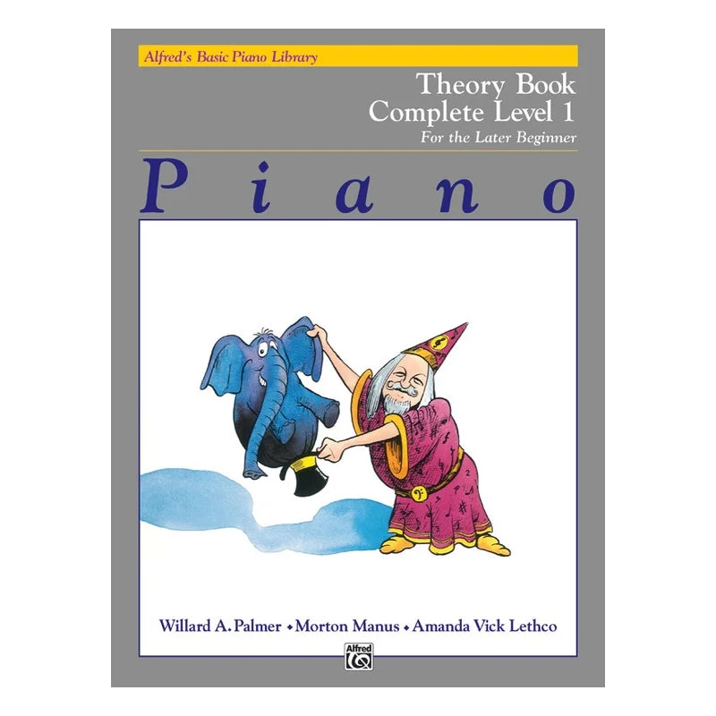 Alfred’s Basic Piano Library: Theory Book Complete 1 (1A/1B)