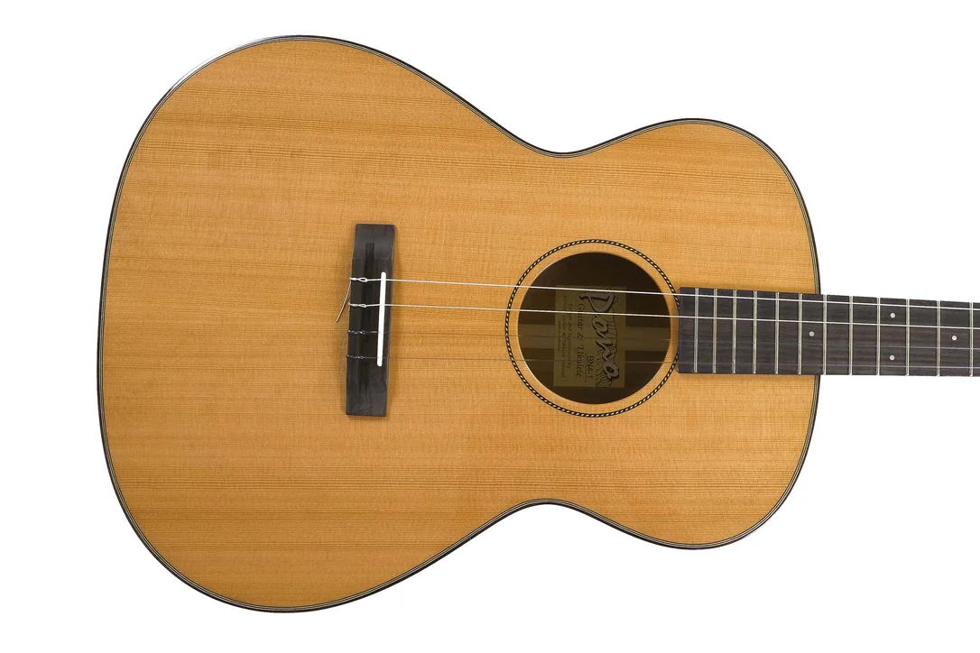 Pono BN4-1 Solid Cedar & Acacia Big Baritone Ukulele – Lattice Bracing