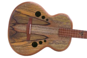 Tyde Music Custom Baritone Ukulele Stunning Spalted Mango “Gremlin”