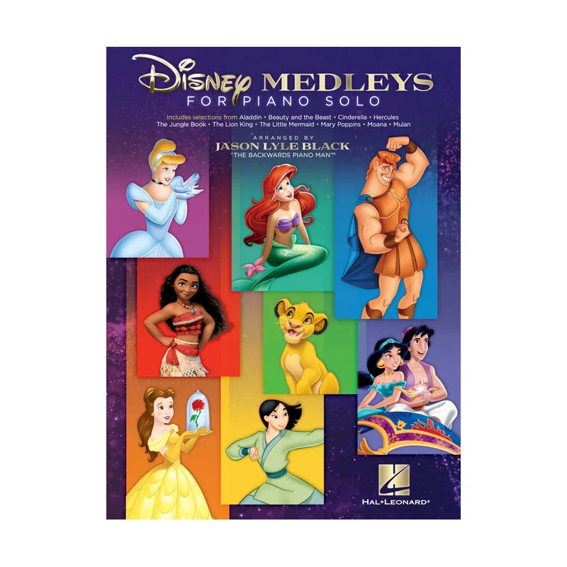 Disney Medleys for Piano Solo