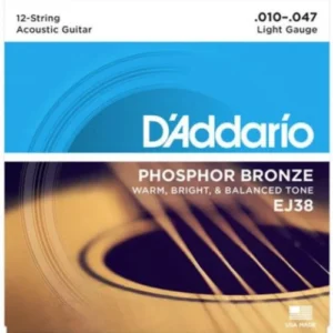 Encordado D’Addario EJ38 para Docerola 10-47