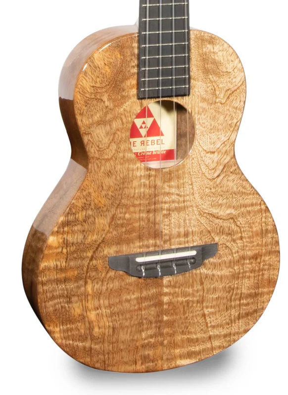 Rebel Creme Brulee Slimline Tenor Ukulele Solid Mango “Arwen” ULTP Top Rated