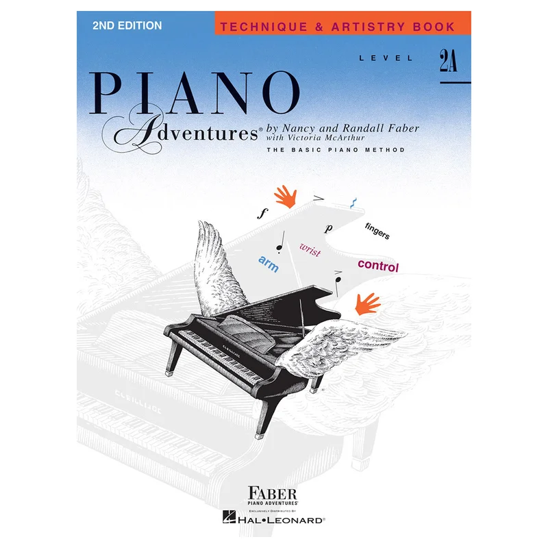 Piano Adventures Level 2A – Technique & Artistry Book