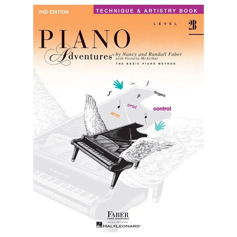 Piano Adventures Level 2B – Technique & Artistry Book – 2nd Edition