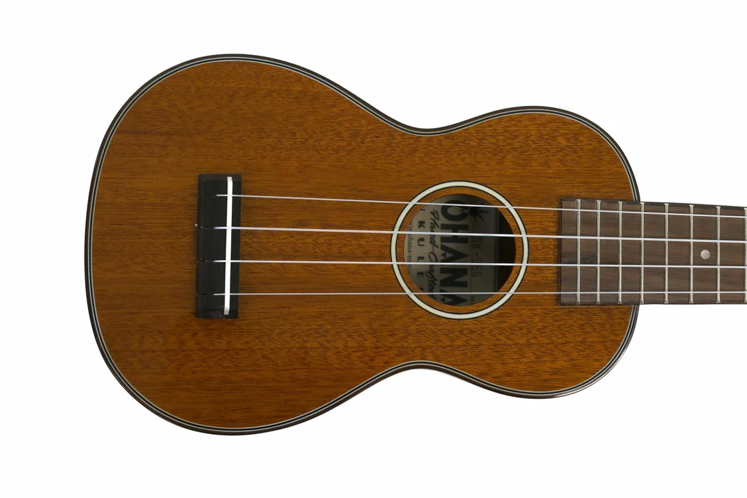 Ohana SK-35G Solid Mahogany Soprano Ukulele