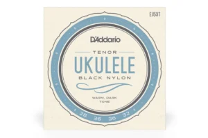 D’Addario EJ53T Black Nylon Tenor Ukulele Strings – High G Wound C