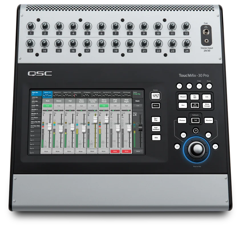 Mezcladora digital QSC TouchMix-30 Pro