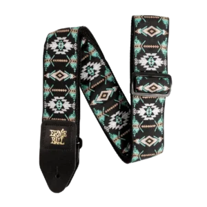 Ernie Ball Southwestern Turquoise Jacquard Strap