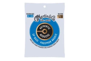 Martin MA4850 Authentic Acoustic SP Bass Guitar Strings – .045-.105 Medium