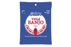 Martin V720 Vega Steel/Nickel Banjo Strings – .009-.030 Tenor 4-String
