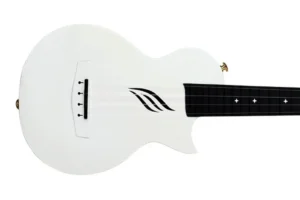 Enya Nova-U Carbon Fiber Acoustic Concert Ukulele – White