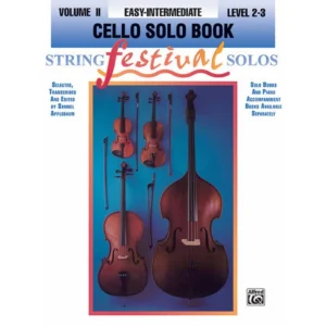 String Festival Solos Volume II – Cello Piano Accompaniment Book