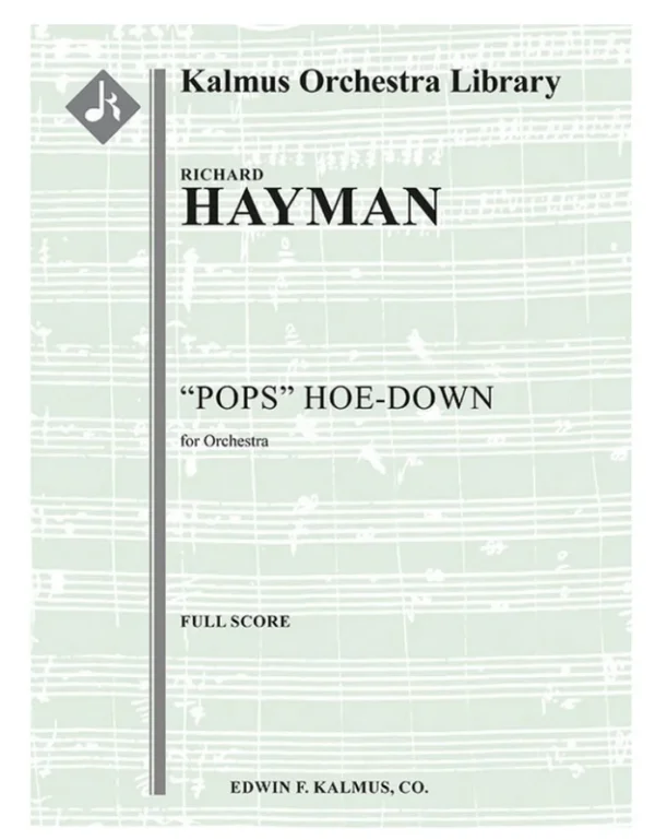 “Pops” Hoe Down (Conductor Score)