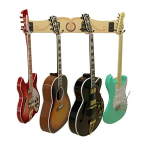 The Pro-File™ Wall Mounted Multi Guitar Hanger