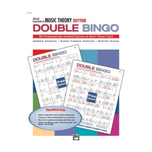 Alfred’s Essentials of Music Theory: Double Bingo Game – Rhythm