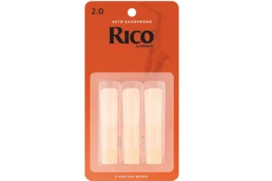 Rico by D’Addario Alto Saxophone Reeds Strength 2.0 – 3 Pack