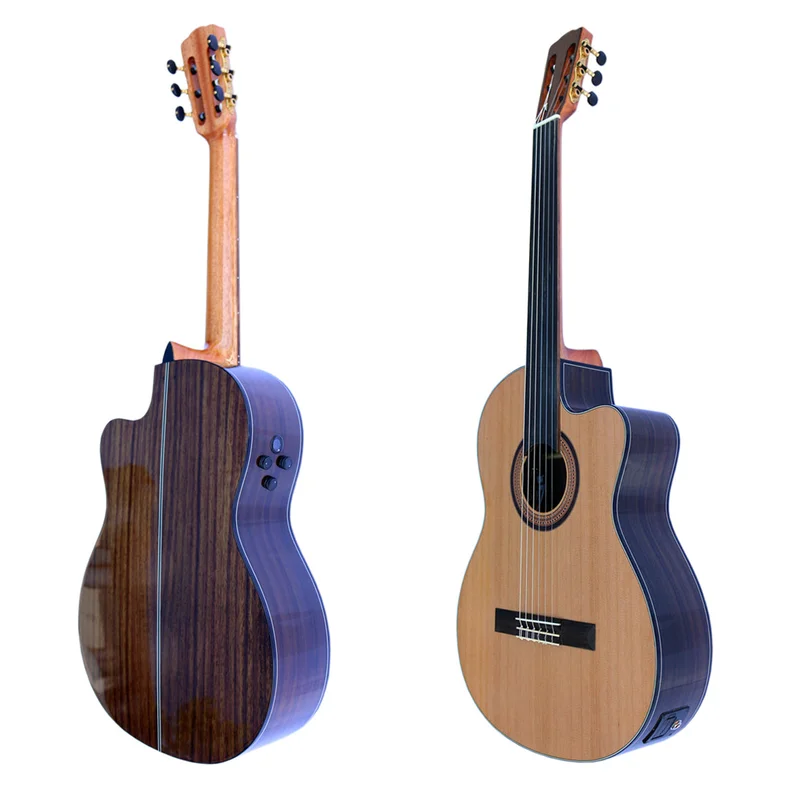 Professional Fretless Electric Classical Guitar With Equalizer CP-3