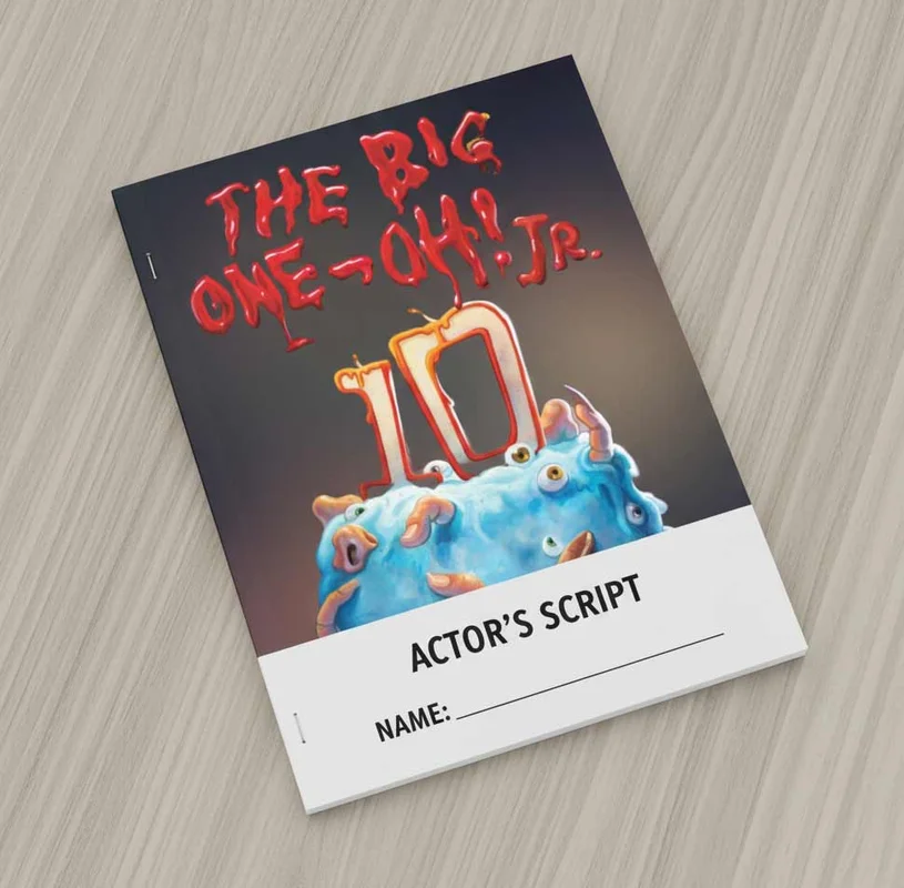The Big One Oh! Jr Script (10 pack)