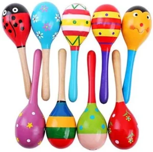 4.5″ Kids Maracas (Assorted colors)