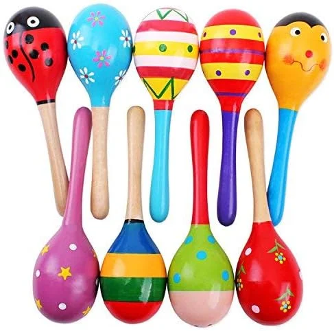 4.5″ Kids Maracas (Assorted colors)