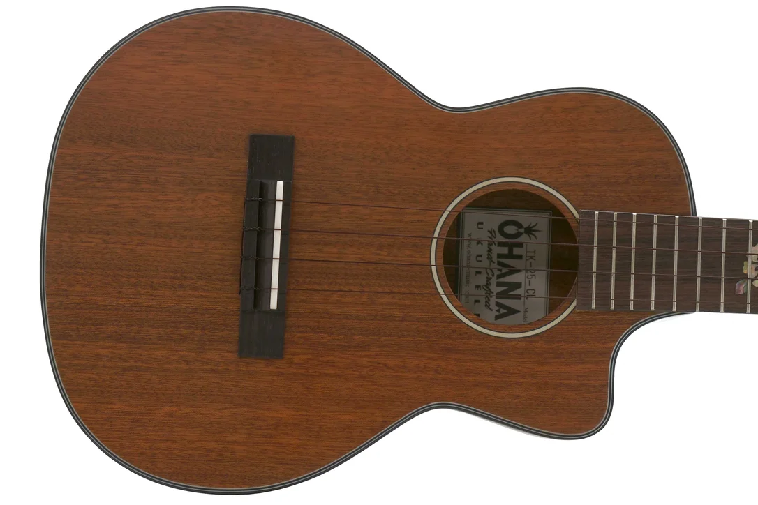 Ohana TK-25-CL Cynthia Lin Solid Mahogany Tenor Ukulele