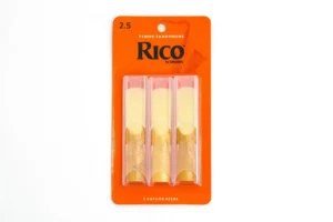 Rico by D’Addario Tenor Saxophone Reeds Strength 2.5 – 3 Pack