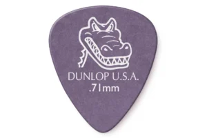 Dunlop Purple Gator Grip .71mm Guitar Picks – 12 Pack
