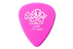 Dunlop Delrin 500 Standard .71mm Medium Pink Guitar & Ukulele Picks 12 Pack
