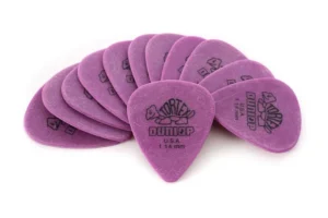 Dunlop Tortex Purple 1.14mm Guitar & Ukulele Picks – 72 Pack
