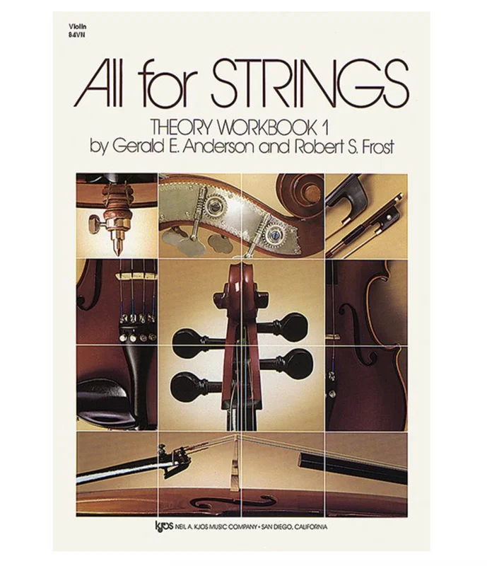 All For Strings Theory Workbook 1 (Cello)