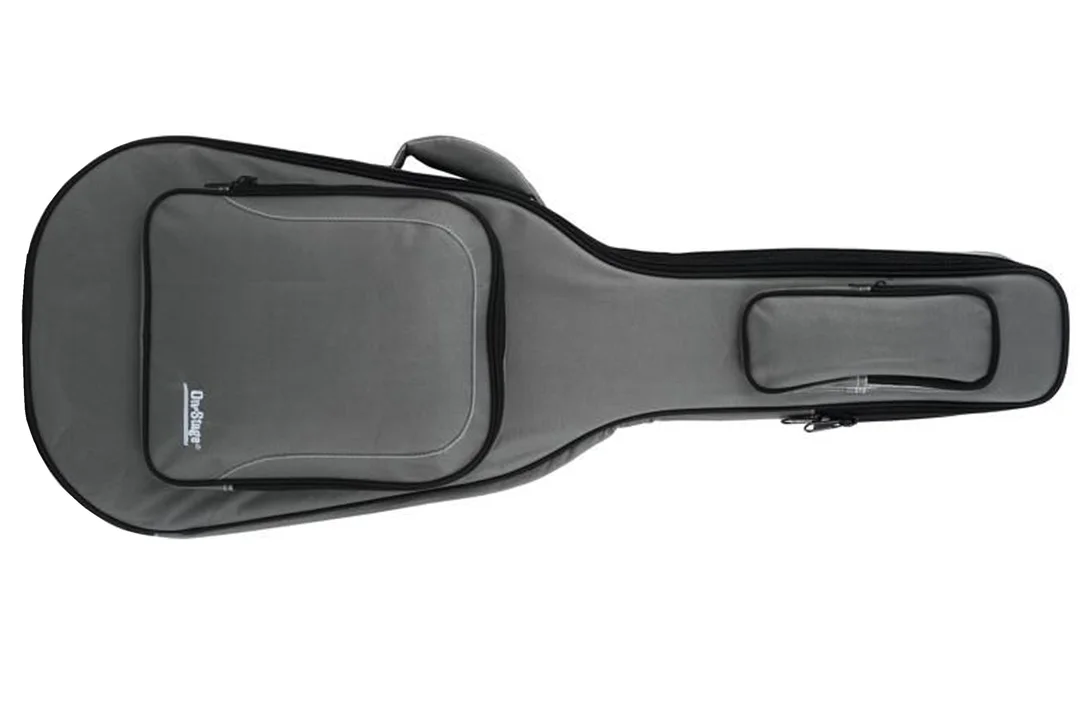 On-Stage GHE7550CG Hybrid Electric Guitar Gig Bag – Charcoal Gray