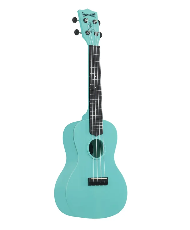 Aqua Mist Glow in the Dark Concert Waterman Ukulele