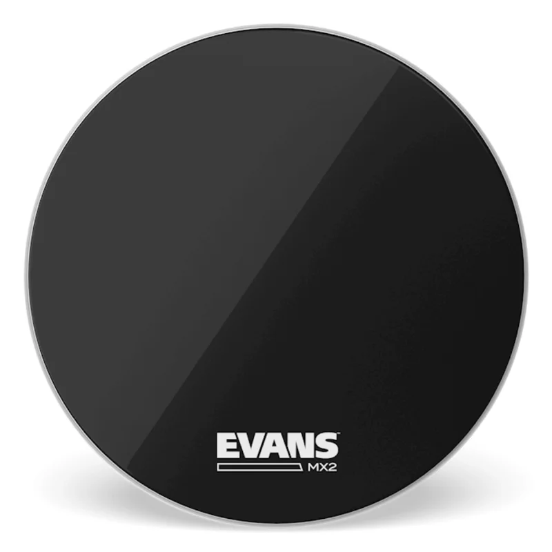 Parche Para Bombo 22 Plg Negro – Evans – BD22MX2B