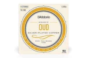 D’Addario EJ95A Silver Plated Copper 11-String Arabic Oud Strings – .026-.043