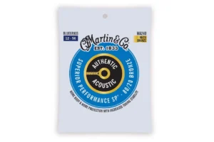 Martin MA240 Authentic Acoustic SP 80/20 Bronze Guitar Strings – Bluegrass .012-.056