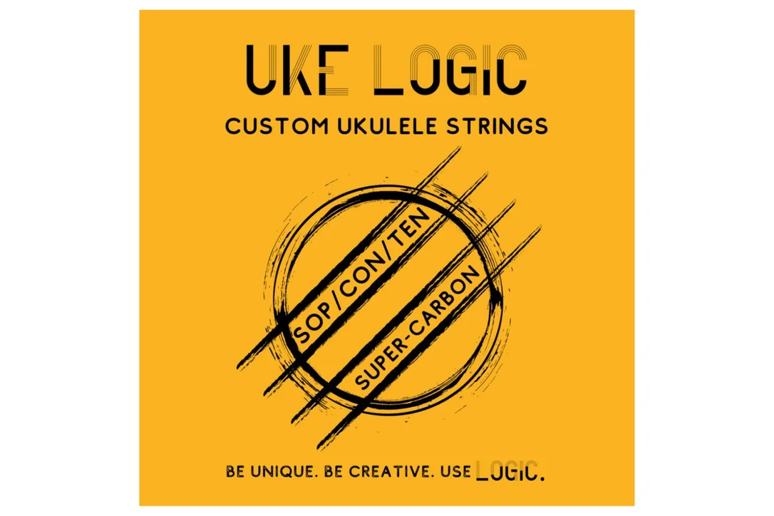 Uke Logic H-SW4-P Pink Fluorocarbon Hard Tension Custom Ukulele Strings – Smoothwound Low G