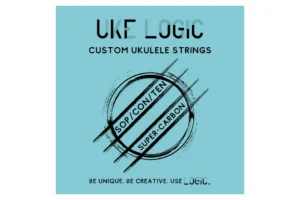 Uke Logic H-HG-C Clear Fluorocarbon Hard Tension Custom Ukulele Strings – High G