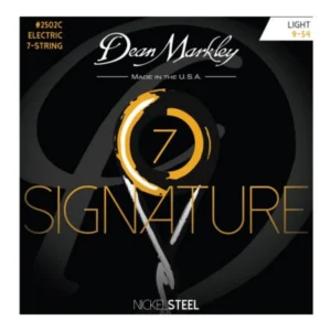 Cuerdas Para Guitarra Light, 7 Cuerdas Para Guitarra, 9-54 – Dean Markley – 2502C