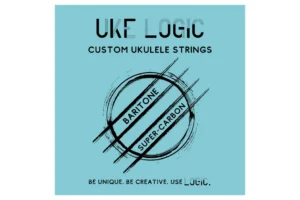 Uke Logic H-BHD-C Clear Fluorocarbon Hard Tension Custom Baritone Ukulele Strings – High D