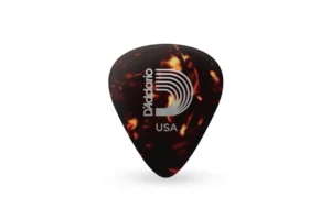 D’Addario Light Shell-Color Celluloid .50mm Guitar Picks – 10 Pack