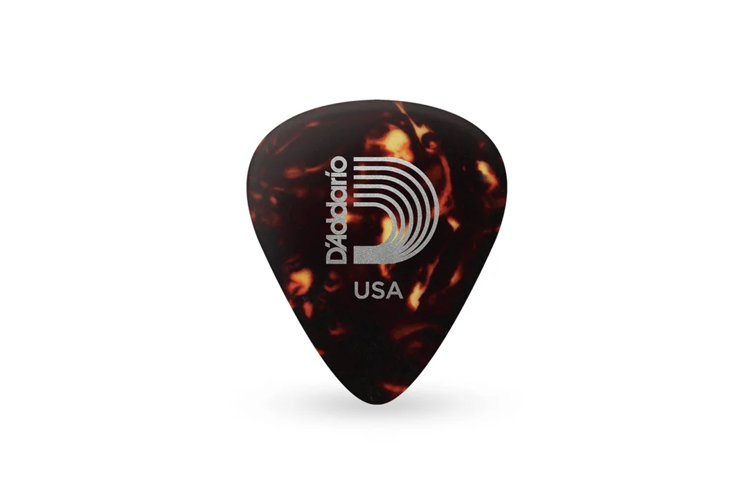 D’Addario Light Shell-Color Celluloid .50mm Guitar Picks – 10 Pack
