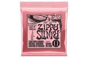 Ernie Ball Zippy Slinky Nickel Wound Electric Guitar Strings – 7-36 Gauge