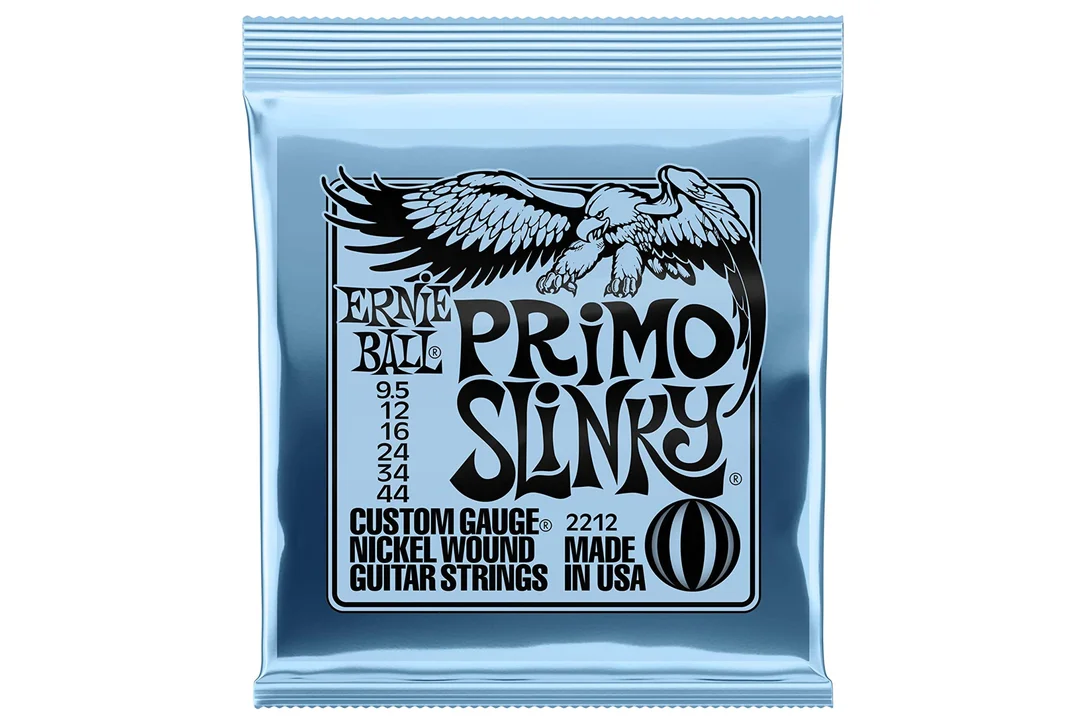 Ernie Ball Primo Slinky Nickel Wound Electric Guitar Strings – 9.5-44 Gauge